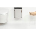 Brabantia Bo Mülleimer, 7L - Brilliant Steel