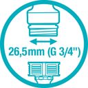 Gardena Tap Connector 26.5mm (G 3/4