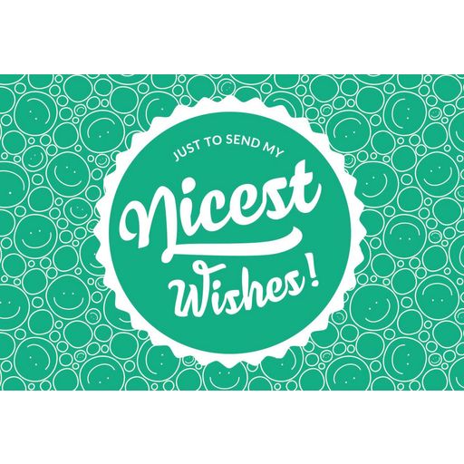 Interismo Nicest Wishes Greeting Card - Nice Wishes!
