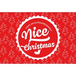Interismo Gratulationskort " Nice Christmas"