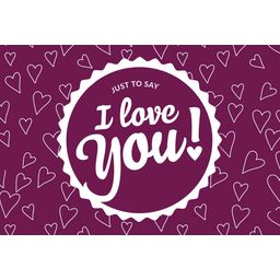"I Love You" Interismo Greeting Card