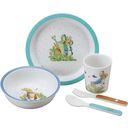 Petit Jour Peter Rabbit - 5-Piece Dish Set  - Blue