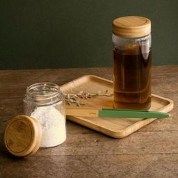 Pebbly Storage Jar with Screw Cap - 850 ml