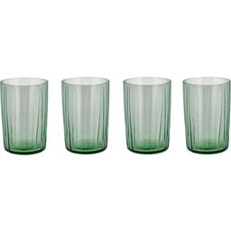 Bitz Kusintha Water Glass Set, 4 Pieces - Green