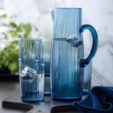 Bitz Vaso de Agua Kusintha, 4 Unidades - Azul