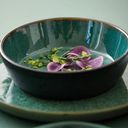 Bitz Soup Bowl, 18 cm - Black / Green