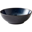 Bitz Salatschüssel 24 cm - schwarz/blau