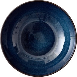 Bitz Salad Bowl, 24 cm - Black / Blue