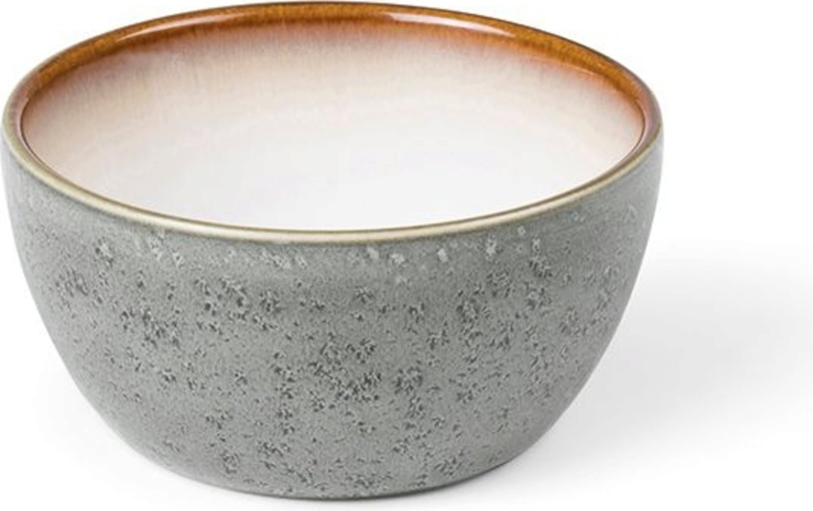 Bowl, 10 cm, Grey / Cream