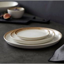 Bitz Assiette à Dessert 21 cm - crème