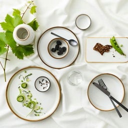 Bitz Assiette à Dessert 21 cm - crème