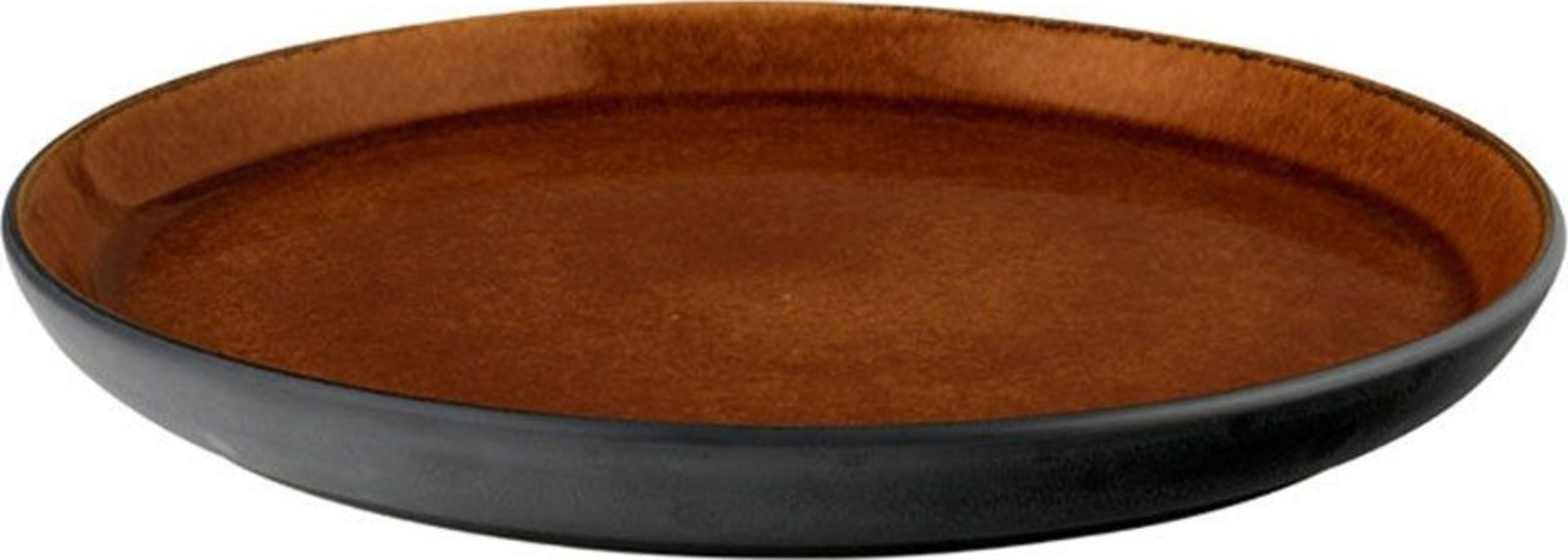 Bitz Dessertteller 21 cm - schwarz/amber