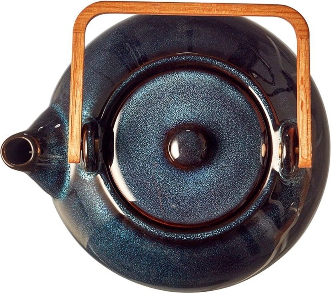 Bitz Tee Pot with Tea Strainer - Blue