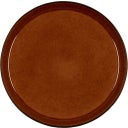 Dinner Plate, 27 cm, Black / Amber