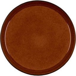 Bitz Dinner Plate, 27 cm - Black / Amber