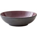 Pasta Plate, Black / Purple