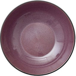 Bitz Pasta Plate - Black / Purple