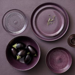 Bitz Pasta Plate - Black / Purple