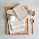Framsohn Tea Towel - Stripes - Beige