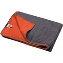 SOFT TOUCH Reversible Blanket by INTERISMO - grey