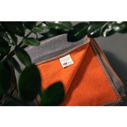 SOFT TOUCH Reversible Blanket by INTERISMO - grey