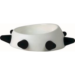 United Pets BOSS - Dog Bowl, Small - White/Black