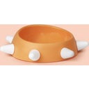 United Pets BOSS - Dog Bowl, Small - Orange/White