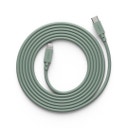 Cable 1 USB-C to Lightning, Oak Green