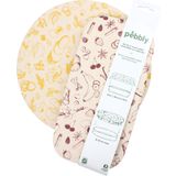 Pebbly Bowl Covers, Set of 2