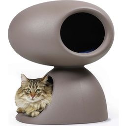 United Pets CAT CAVE - Cat Retreat - Grey