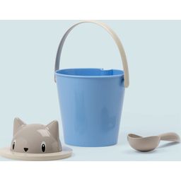 United Pets Crick - Posoda za suho hrano (mačke) - siva/modra