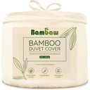 Bambaw Cozy Funda para Nórdico de Bambú 260 x 240 cm - Ivory
