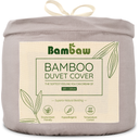 Bambaw Cozy Bambus Påslakan 155x220 cm - Grey