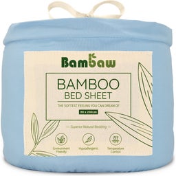 Bambaw Cozy Rjuha iz bambusa 90 x 200 cm - Light Blue