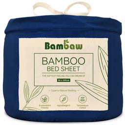 Bambaw Cozy Rjuha iz bambusa 90 x 200 cm - Navy