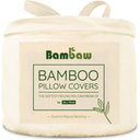 Bamboo Bed Linens - Pillow Case 50 x 70 cm, Set of 2 - Ivory
