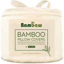 Bamboo Bed Linens - Pillow Case 40 x 60 cm, Set of 2 - Ivory