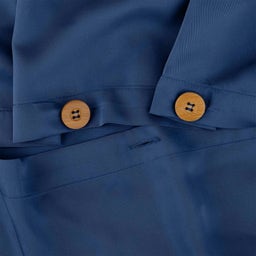 Bamboo Bed Linens - Pillow Case 50 x 70 cm, Set of 2 - Navy