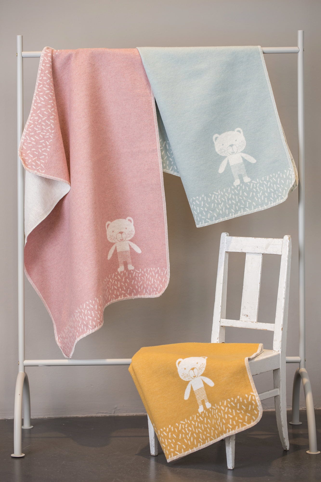 David Fussenegger Baby Blanket JEWEL Bear Interismo Online Shop Global