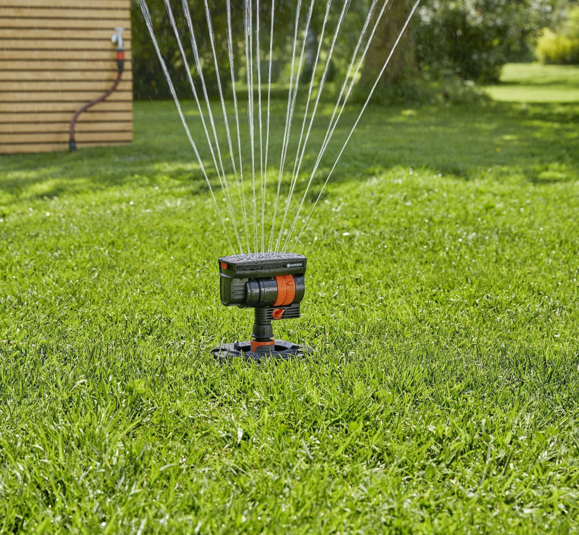 Gardena Sprinkler System Complete Set - Pipeline Oscillating