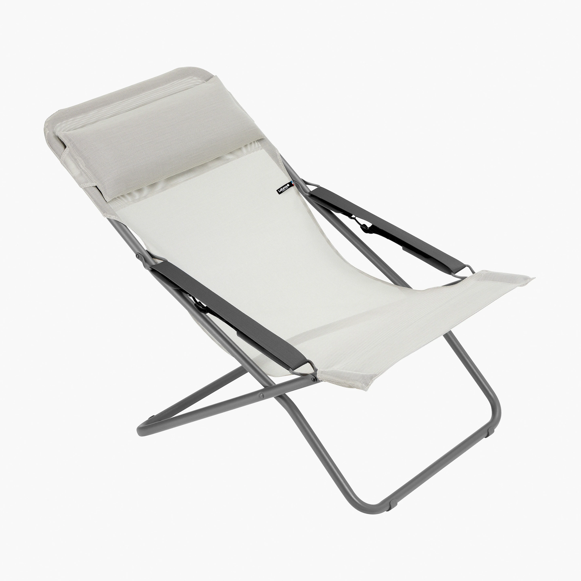 TRANSABED Deckchair Natura Graphite