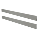 LUNA Conversion Kit - Bed Side Bars 140 cm, Grey - 1 item