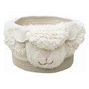 Lorena Canals Pink Nose Sheep Wool Basket - 1 item