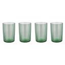 Bitz Kusintha Water Glass Set, 4 Pieces - Green